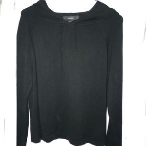 Plain Black Hoodie